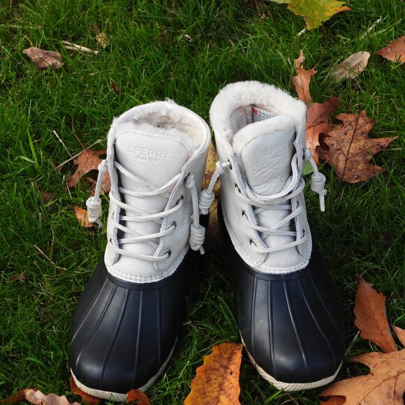 Sperry Saltwater Winter Lux Leather Duckboot - Picture 3 of 9